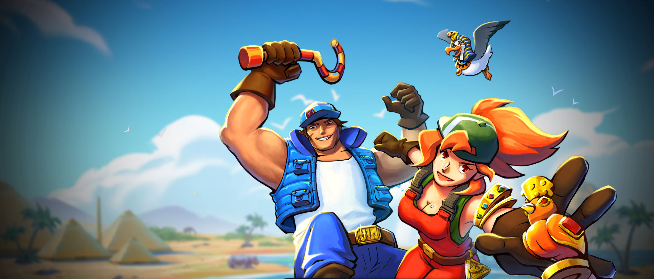 Boat Bonanza CrocoNile! - arte oficial do jogo