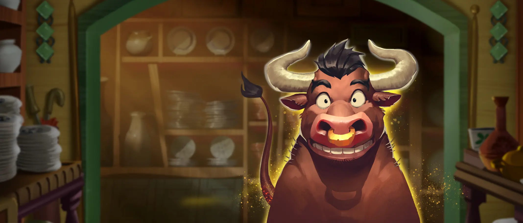 Bull in a China Shop - arte oficial del juego