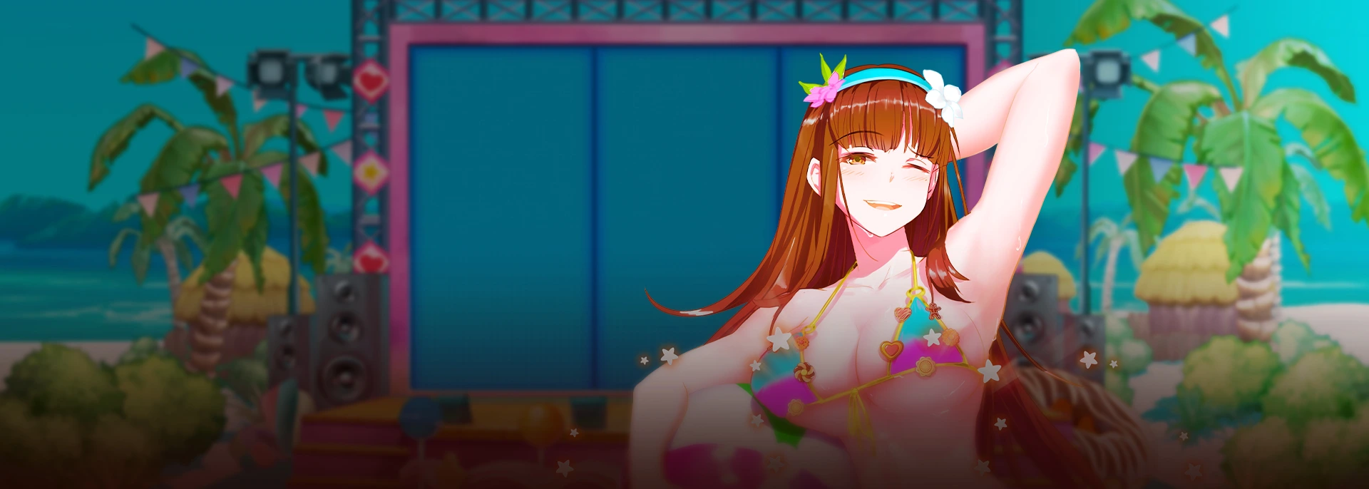 Candy Island Princess - official slot artwork