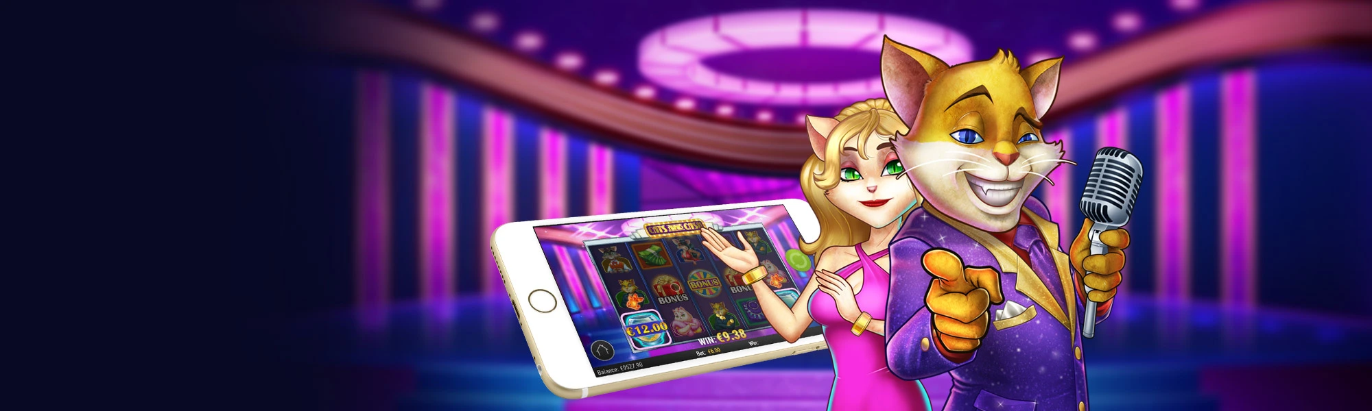 Cats and Cash - arte oficial do jogo