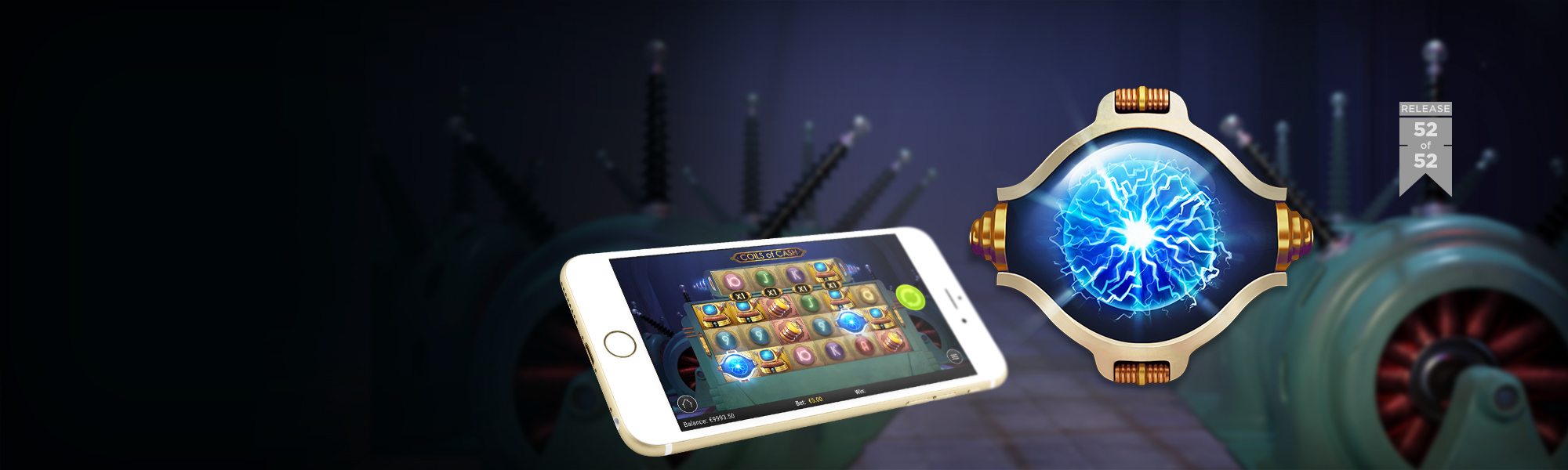 Coils of Cash - official slot artwork