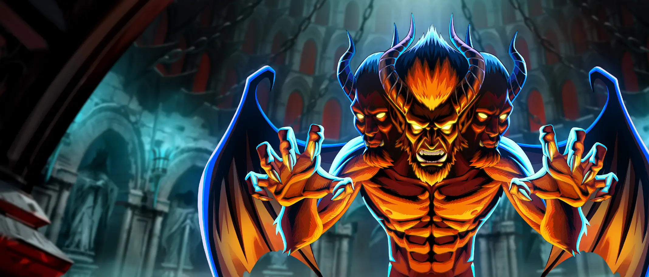 Divina Commedia I Nove Cerchi - official slot artwork