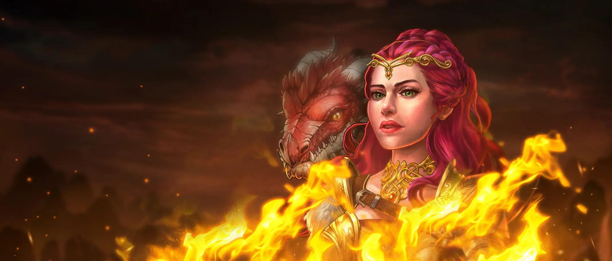 Dragon Maiden - official slot artwork