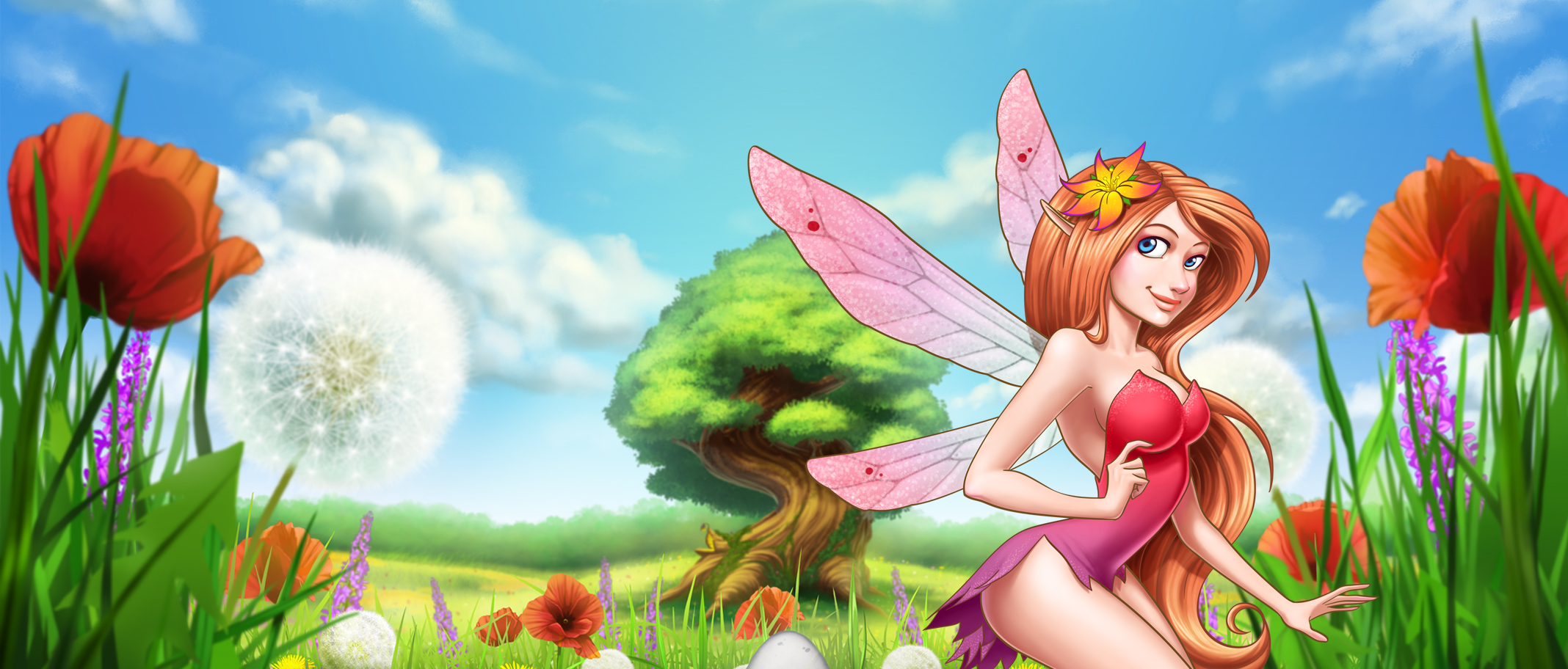 Enchanted Crystals - official slot artwork