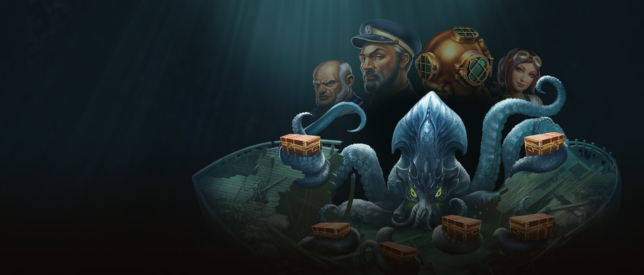 Eye of the Kraken - official slot artwork