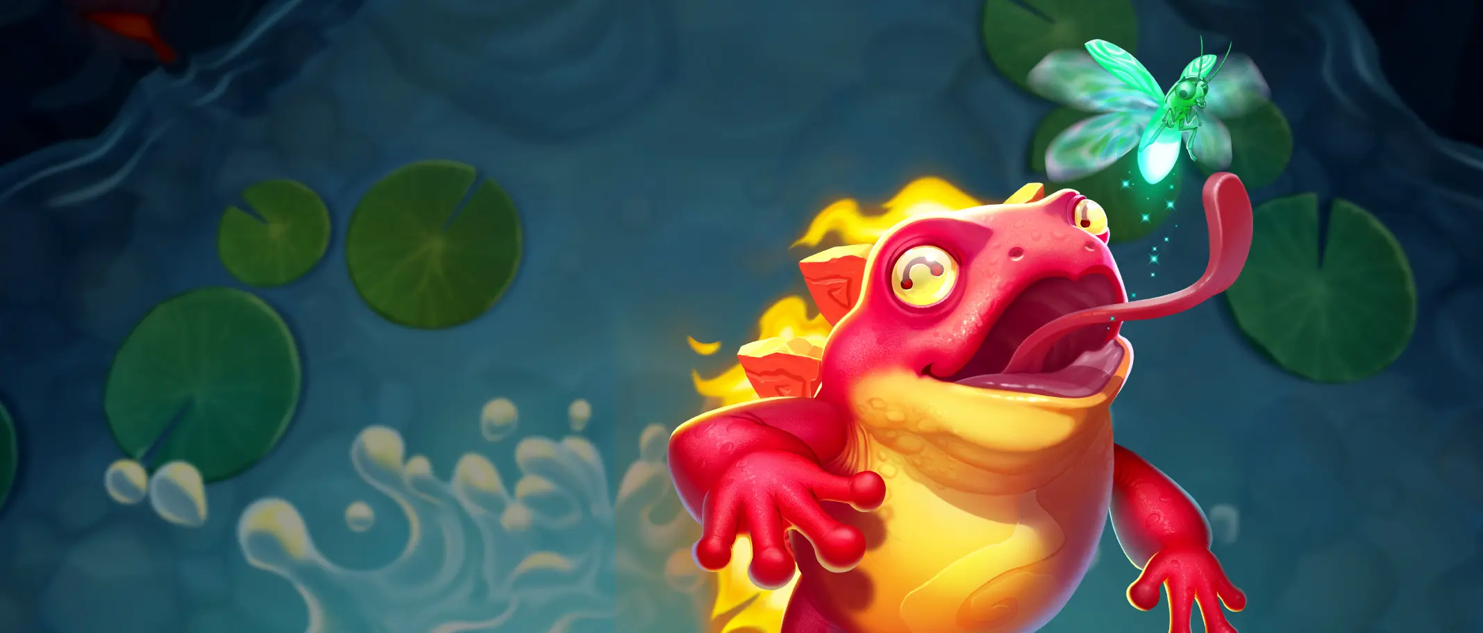 Fire Toad 2 - official slot artwork