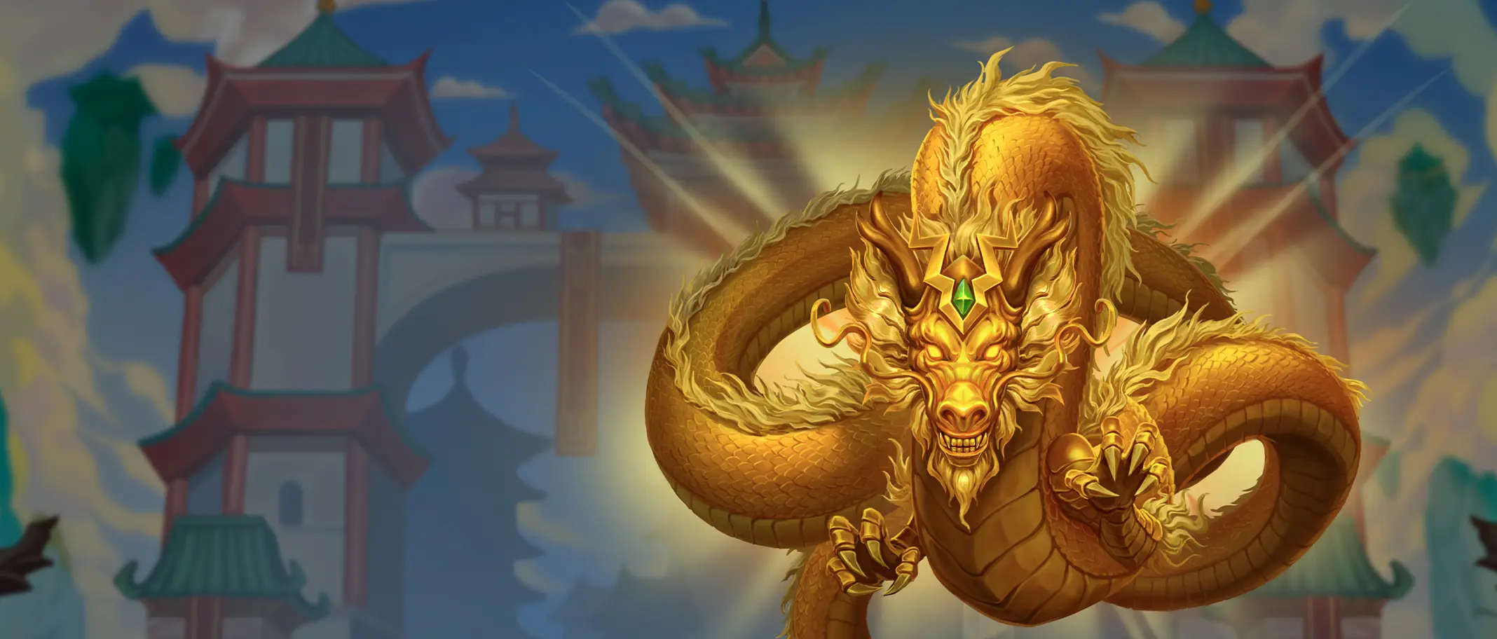 Gold of Fortune God - official slot artwork