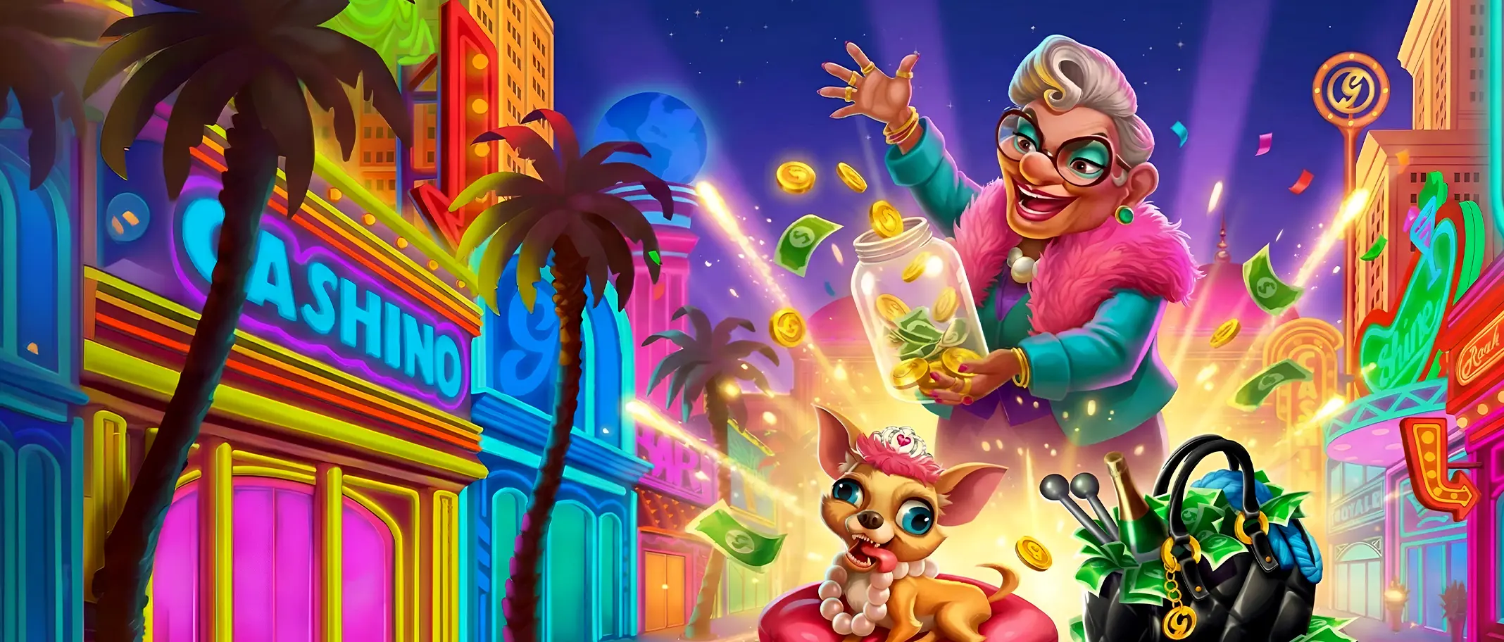 Granny's Wild - official slot artwork