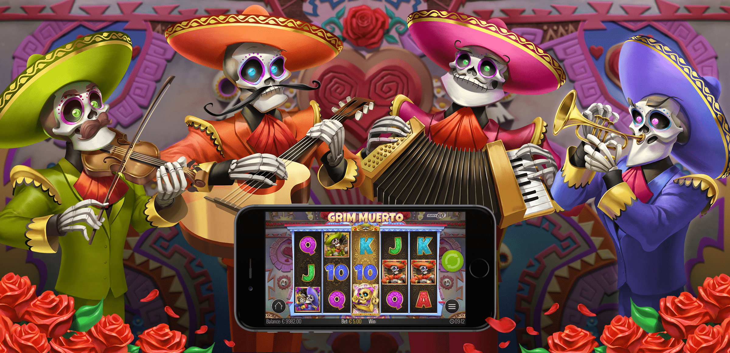 Grim Muerto - arte oficial del juego