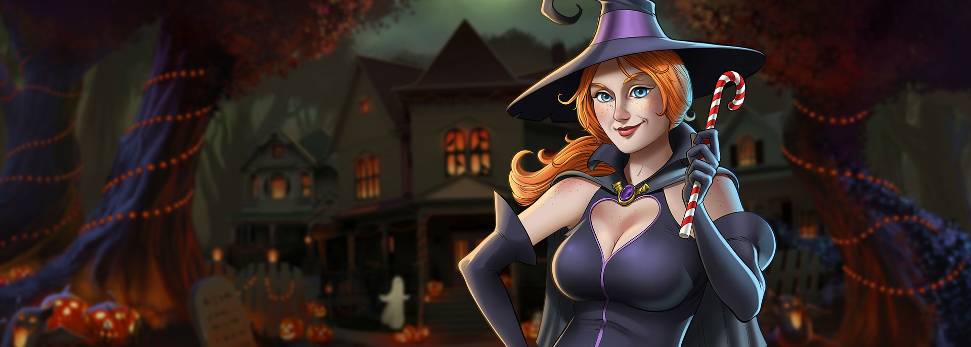Happy Halloween - official slot artwork