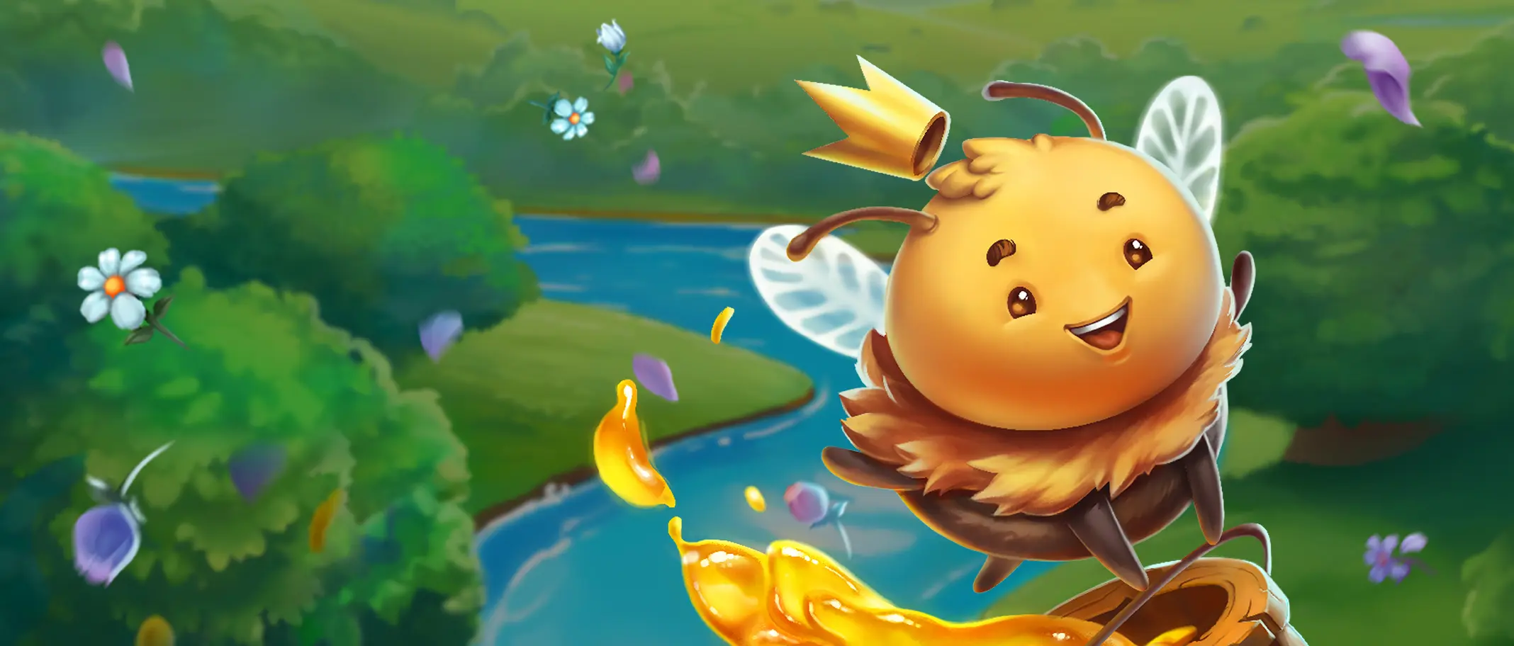Honey Rush 100 - arte oficial del juego