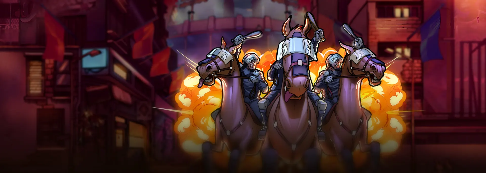 Hooligan Hustle - official slot artwork