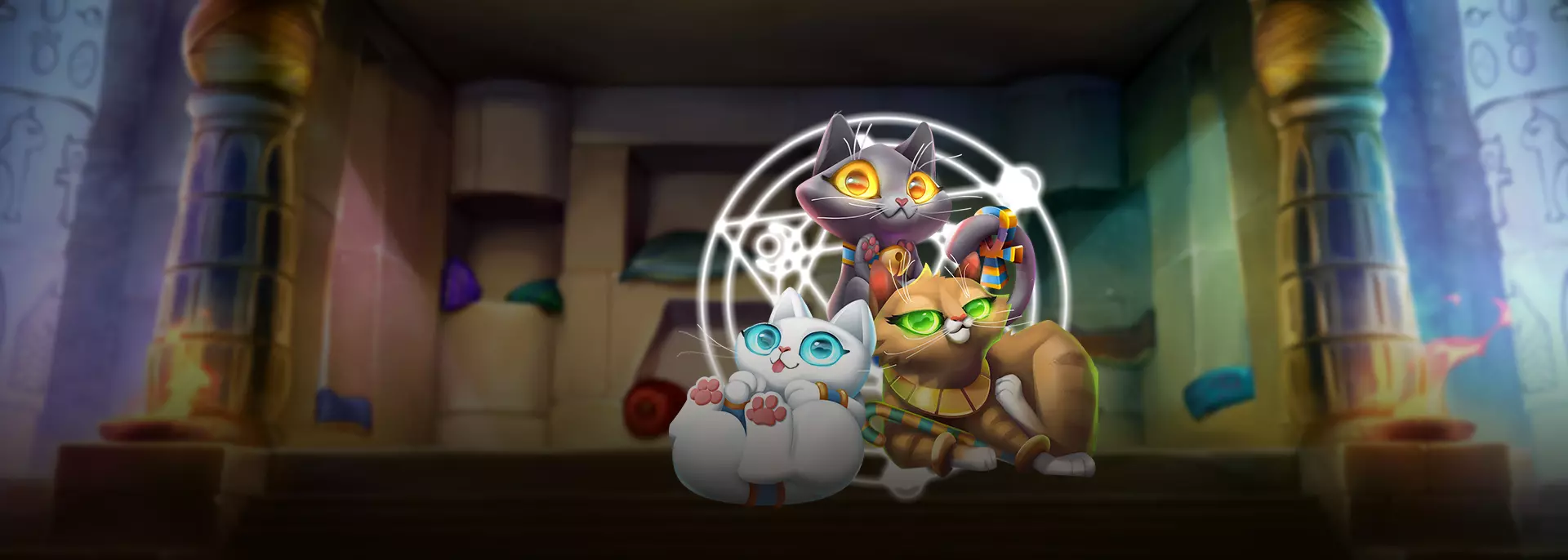 ImmorTails of Egypt - official slot artwork