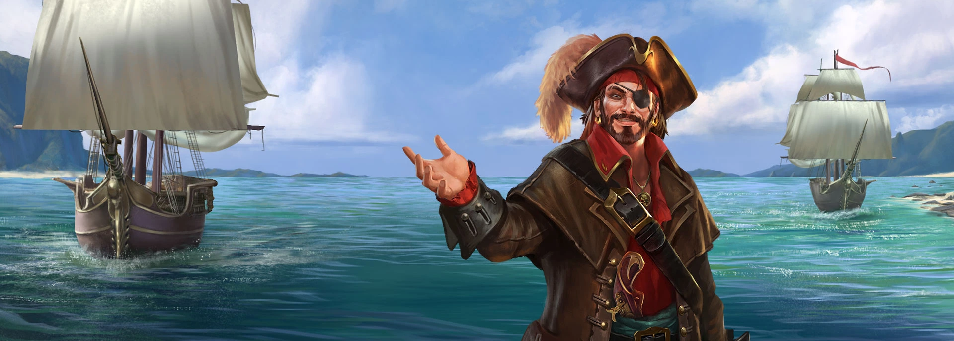 Jolly Roger 2 - official slot artwork