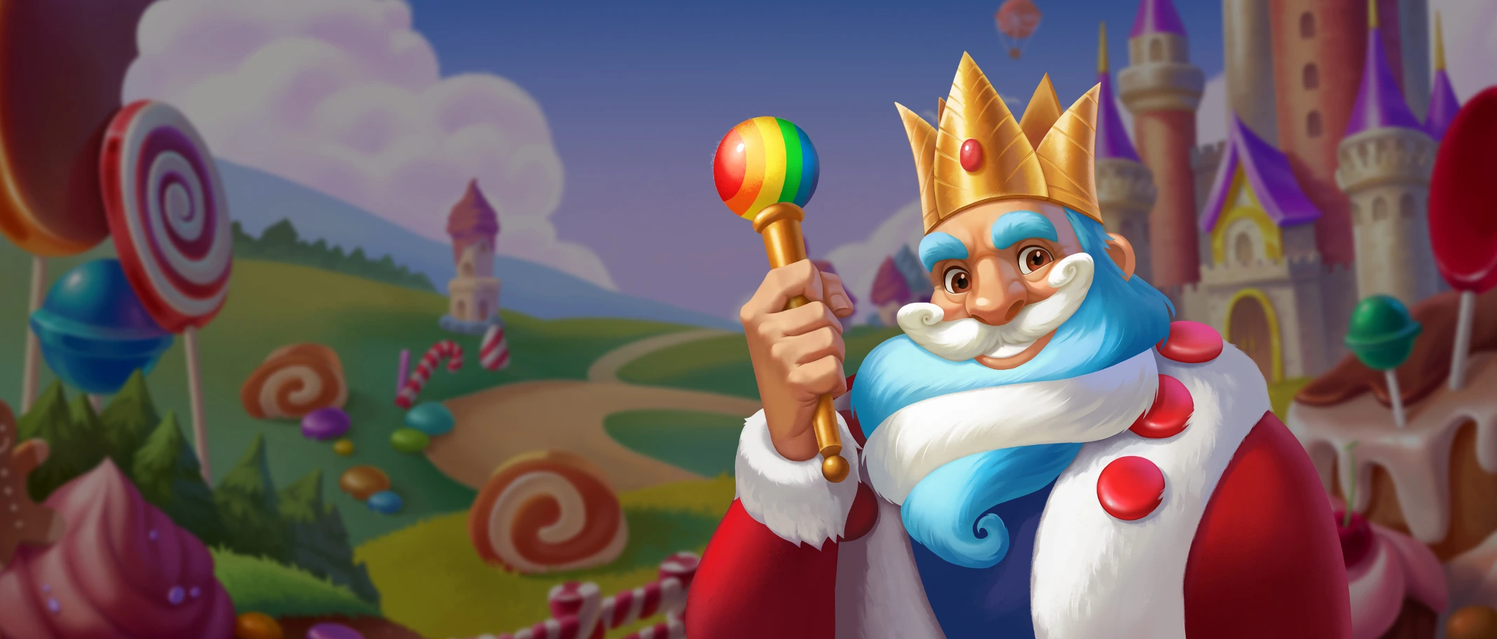 King of Sweets - official slot artwork
