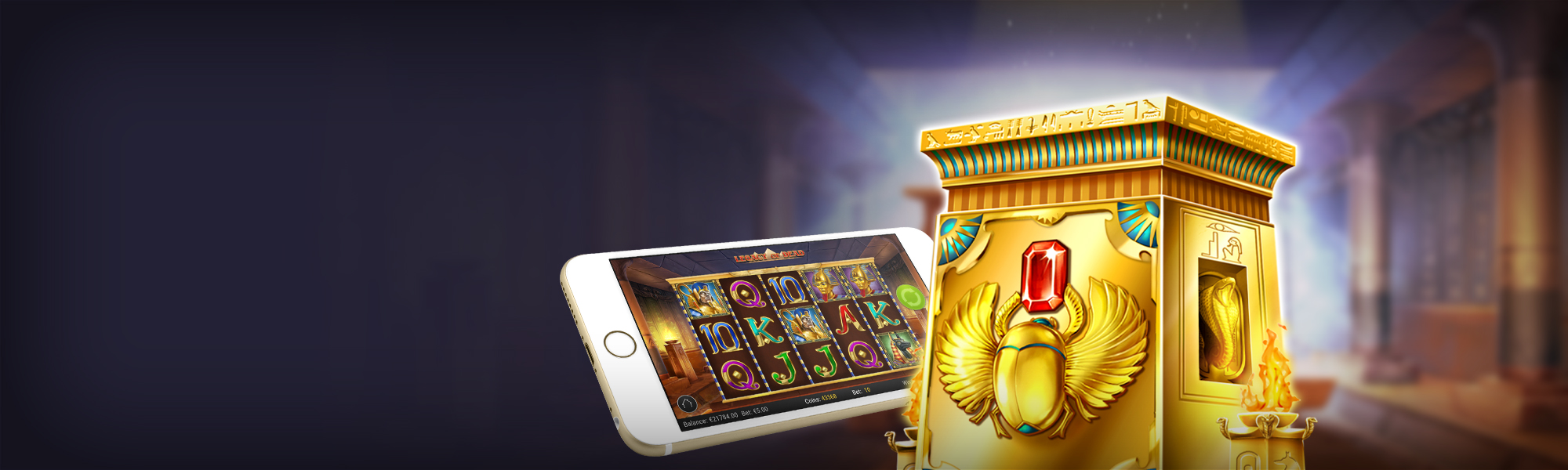 Legacy of Dead - official slot artwork