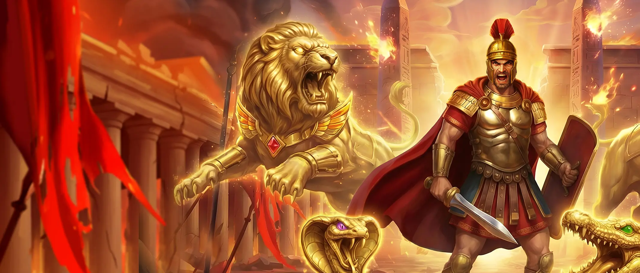 Legion Gold and the Throne of Dead - official slot artwork