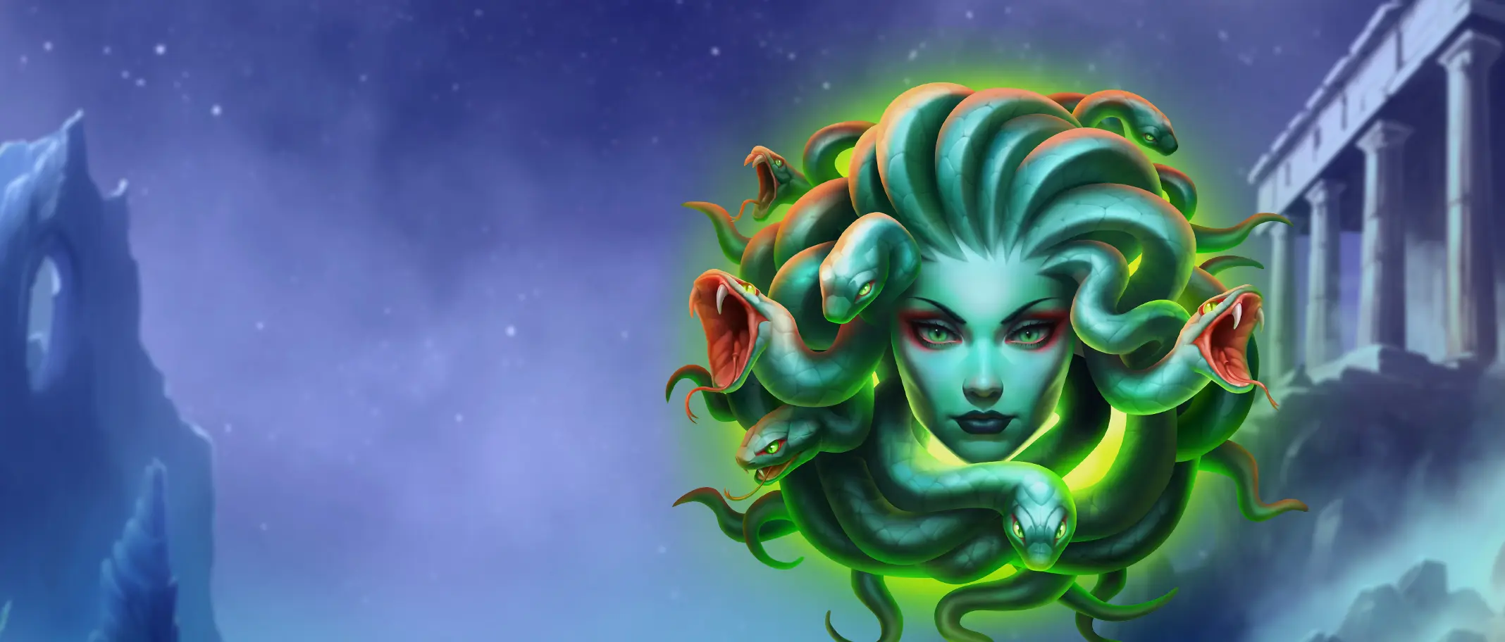 Medusa's Madness - official slot artwork