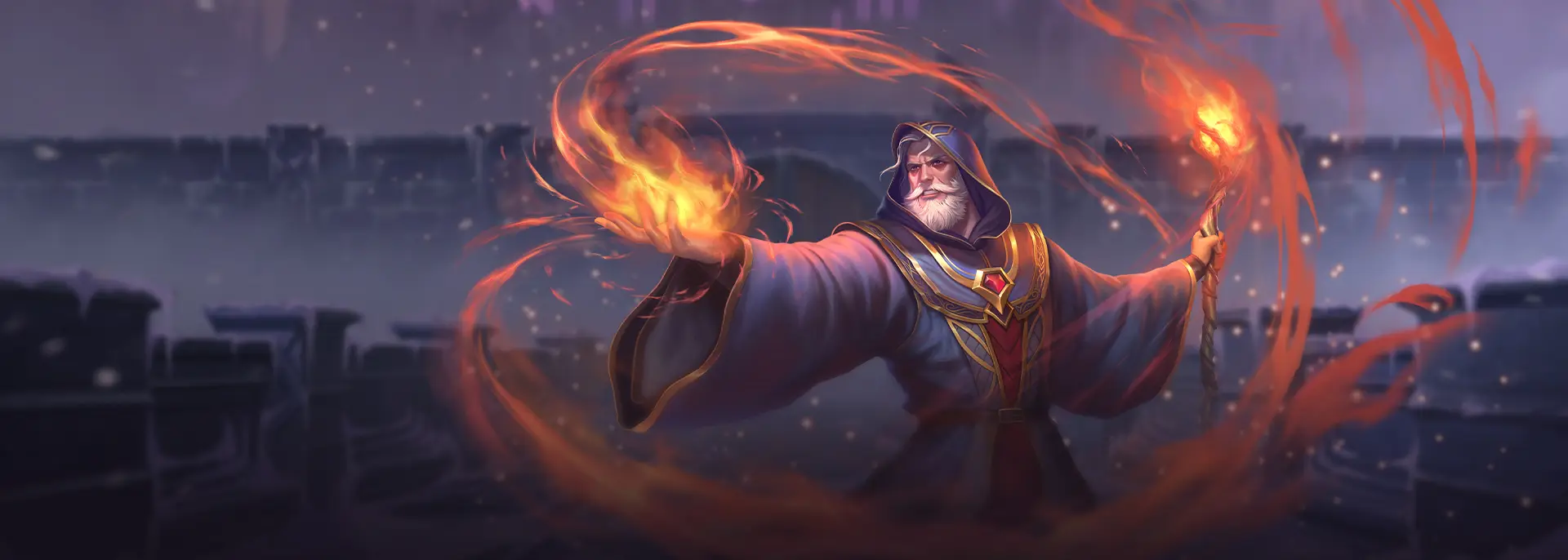 Merlin and the Ice Queen Morgana - official slot artwork