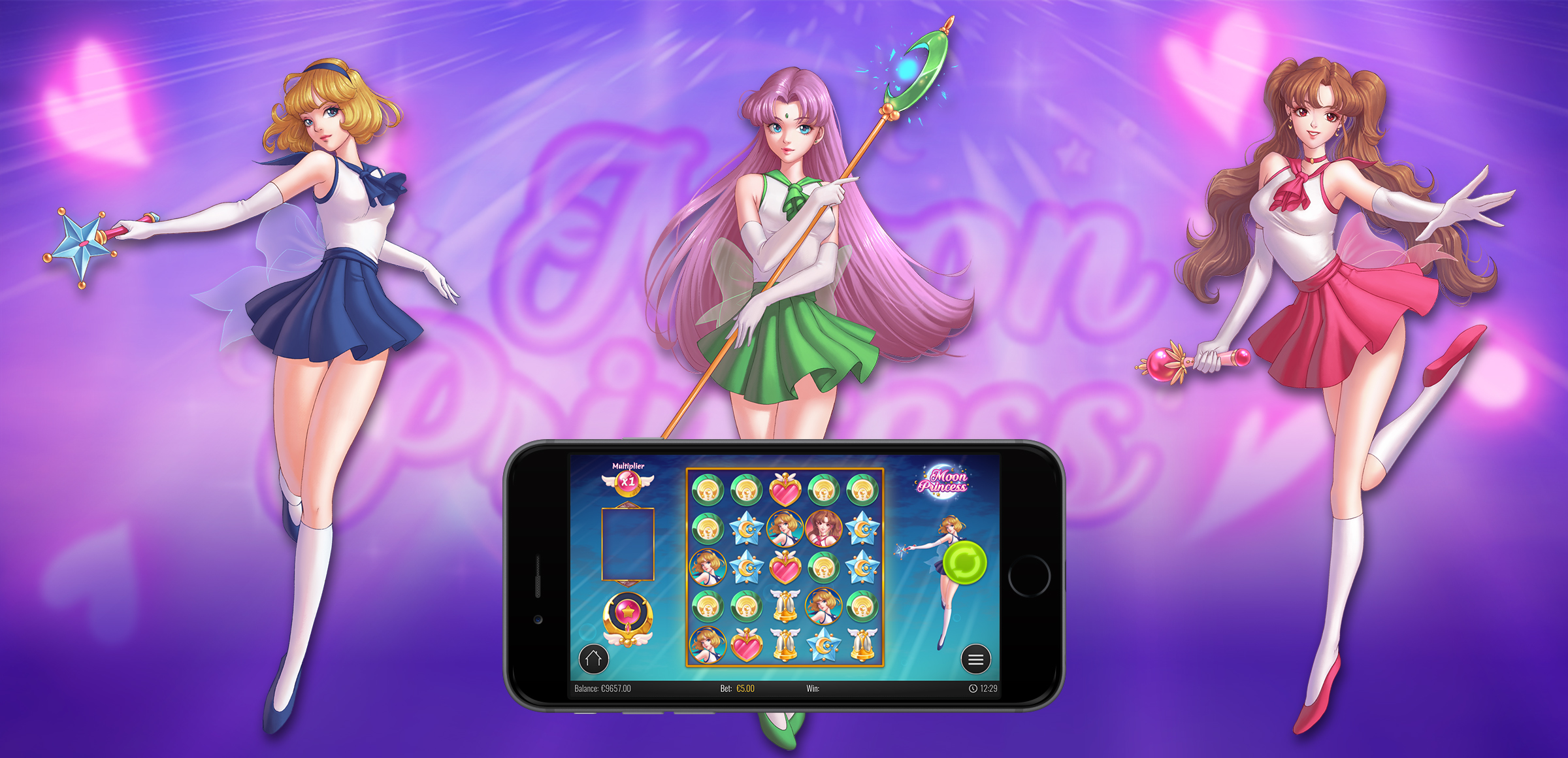Moon Princess - official slot artwork