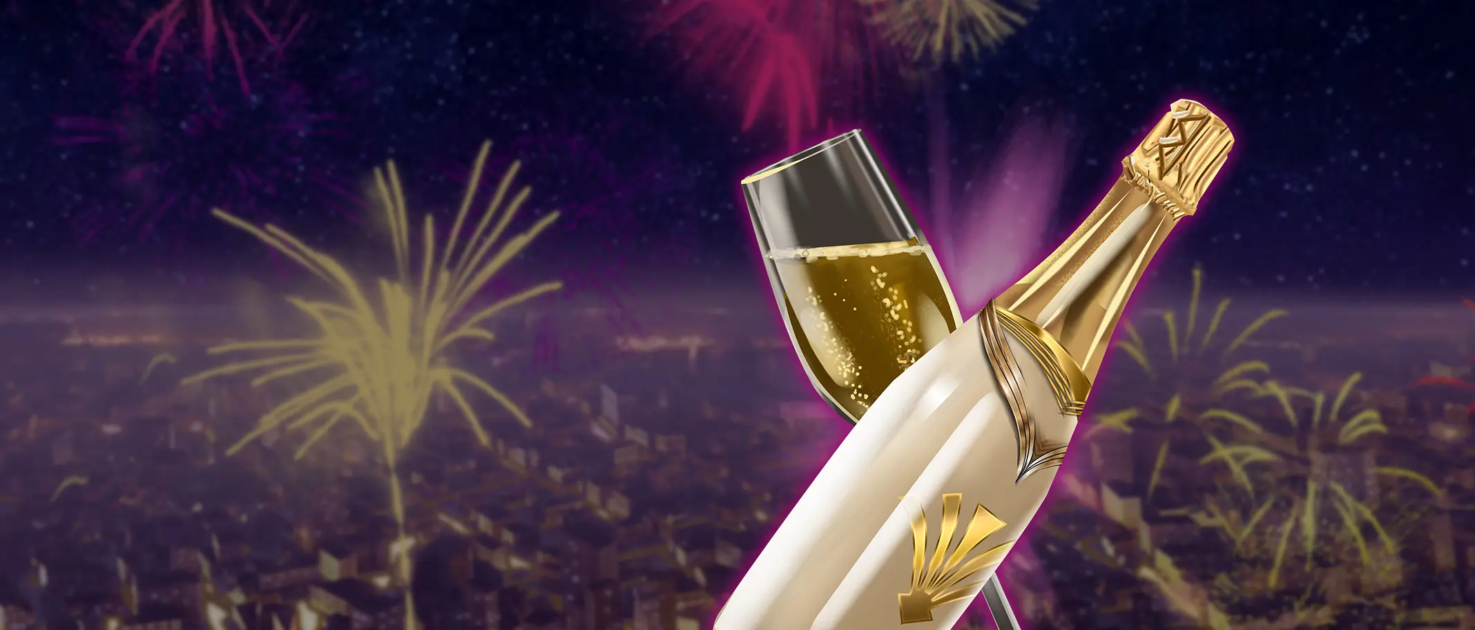 New Year Riches - official slot artwork