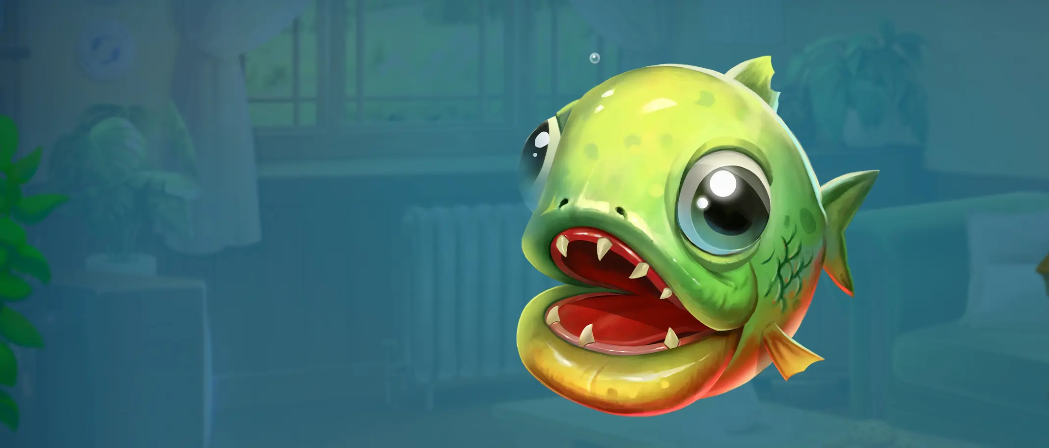 Piranha Pays - official slot artwork