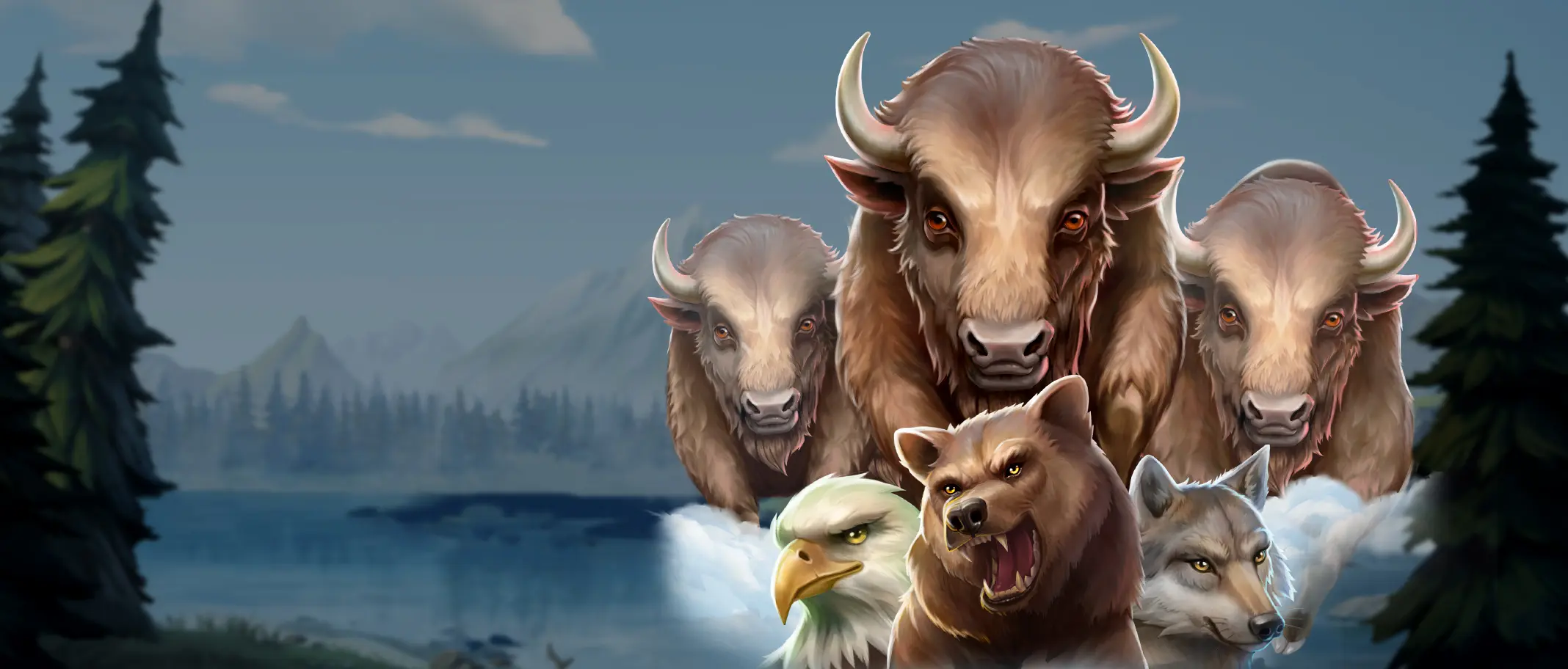 Play'n GO Buffalo of Wealth - official slot artwork