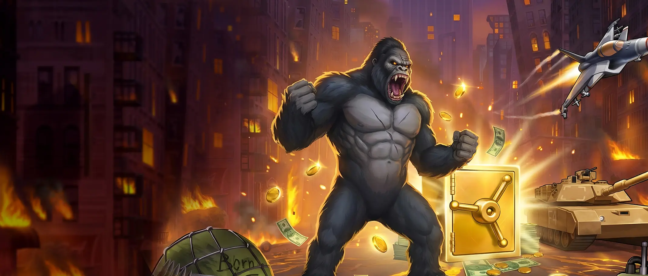 Primal Rampage - arte oficial do jogo
