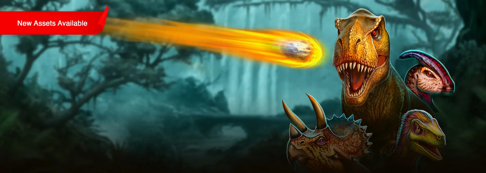 Raging Rex - arte oficial do jogo