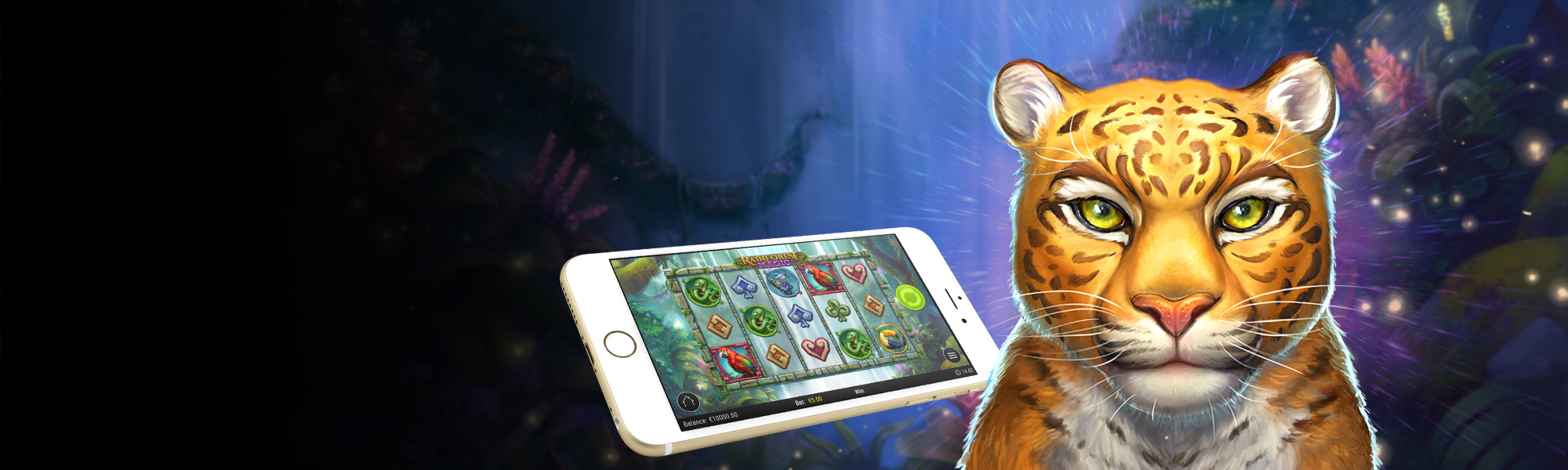 Rainforest Magic - arte oficial do jogo