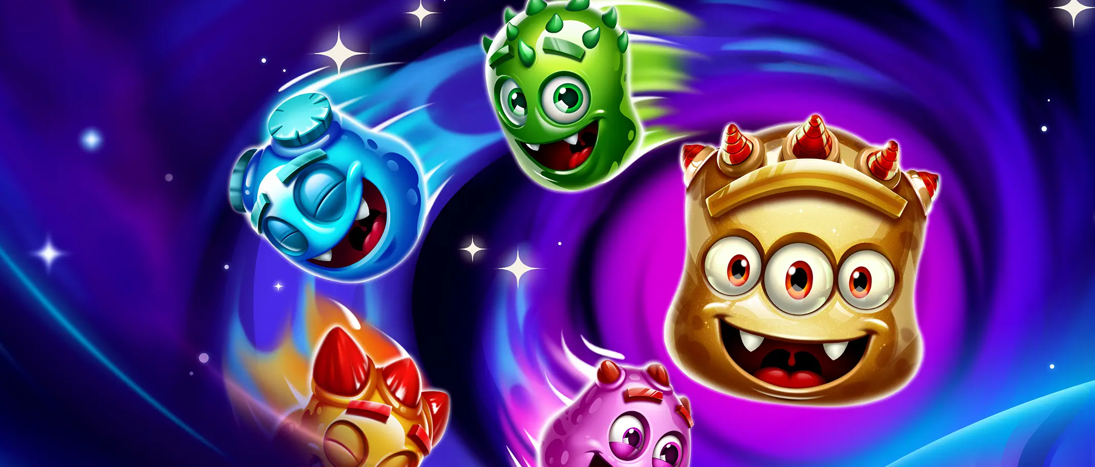 Reactoonz Blitzways - official slot artwork