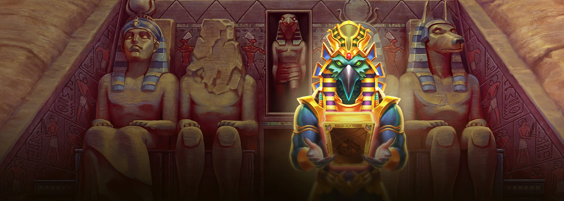 Rich Wilde and the Amulet of Dead - official slot artwork