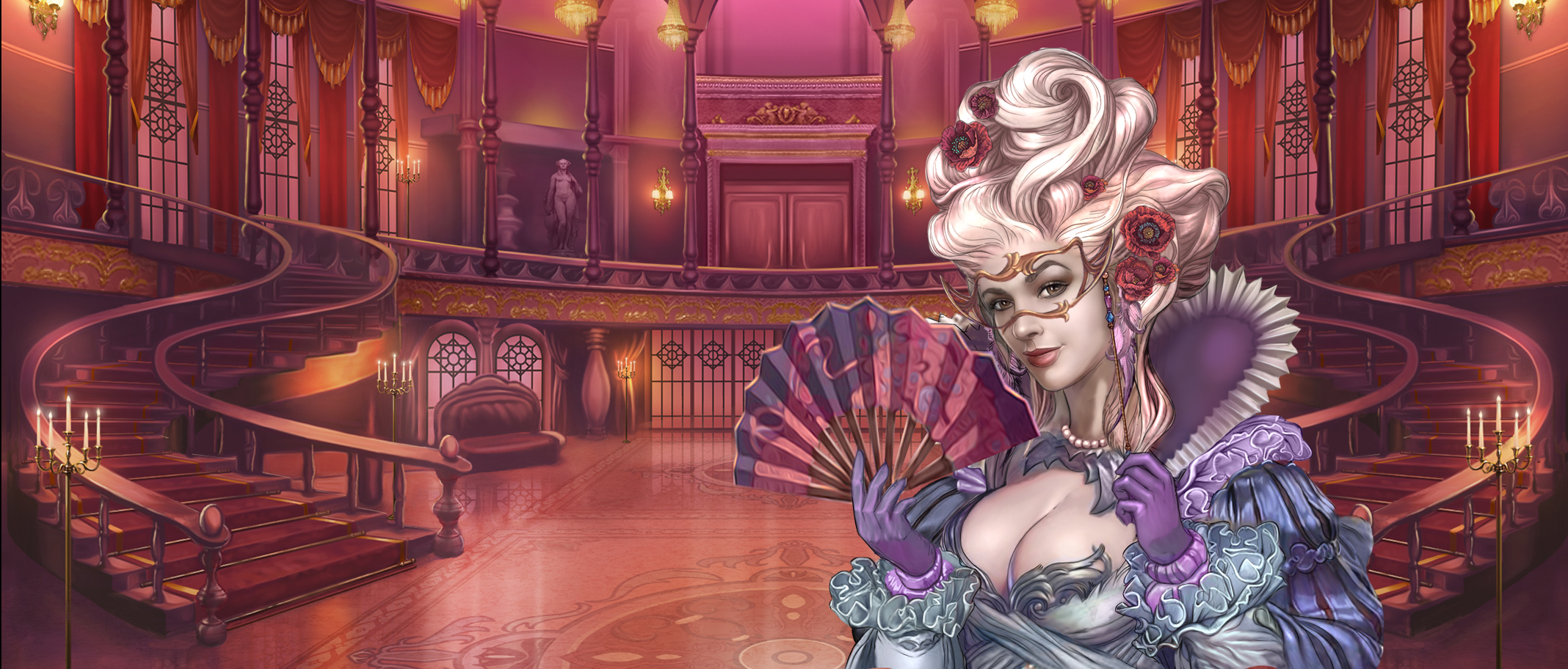 Royal Masquerade - arte oficial del juego