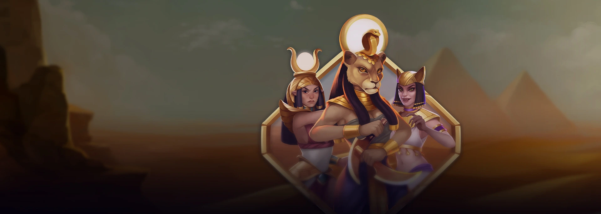 Sisters of the Sun - official slot artwork
