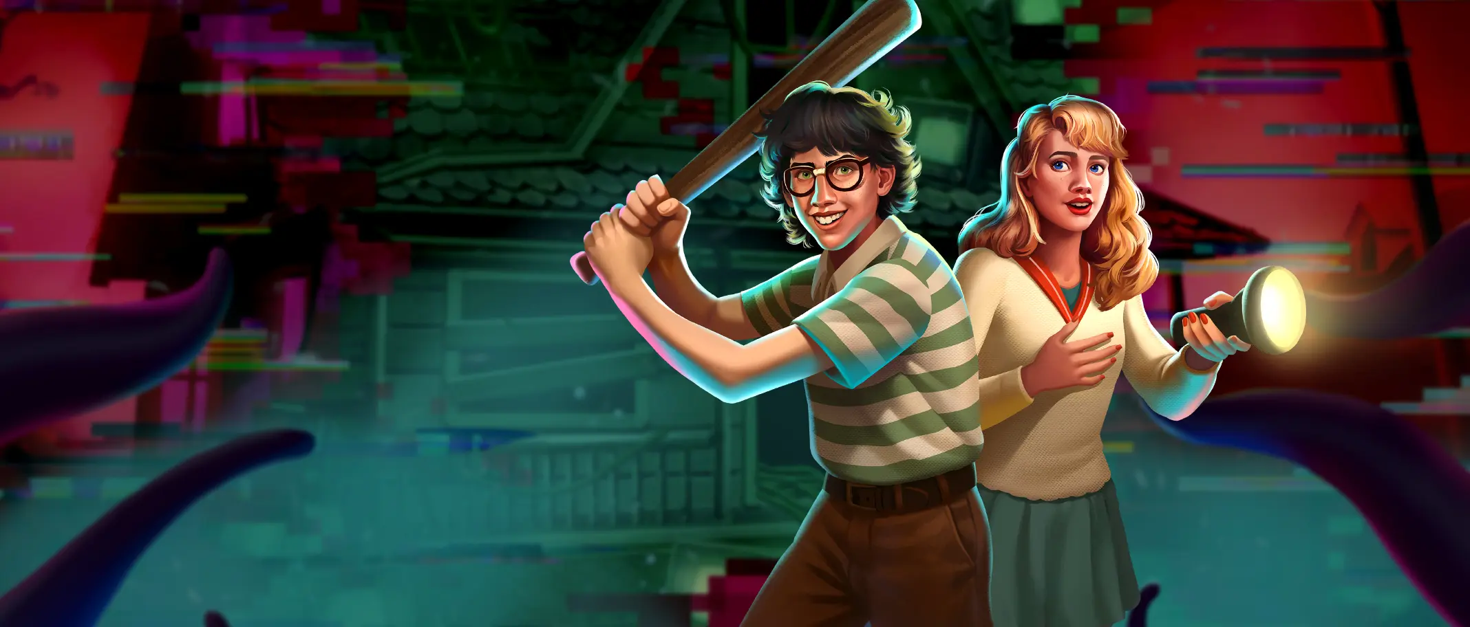 Static Nightmare ABYSSWAYS - official slot artwork