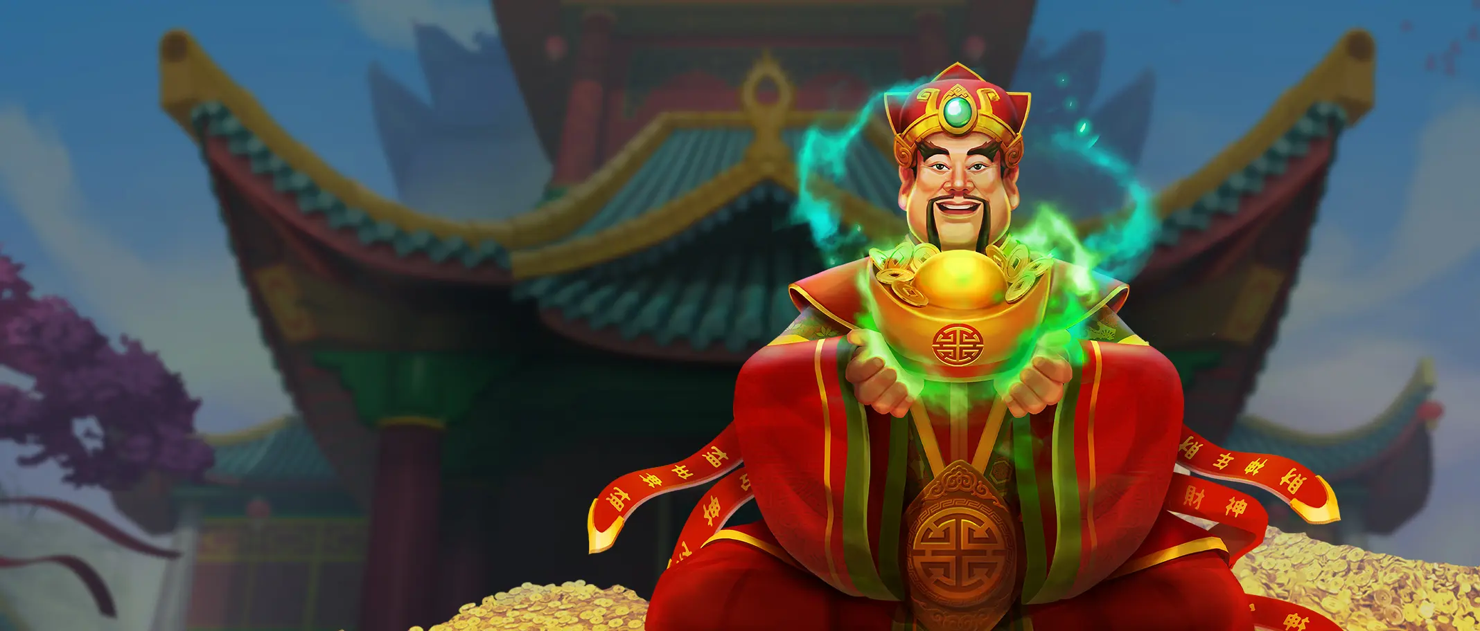 Temple of Prosperity - official slot artwork