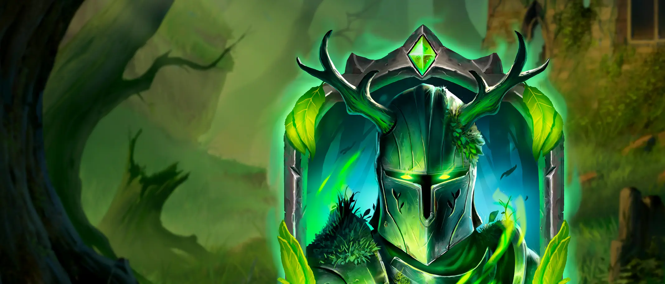 The Green Knight - official slot artwork
