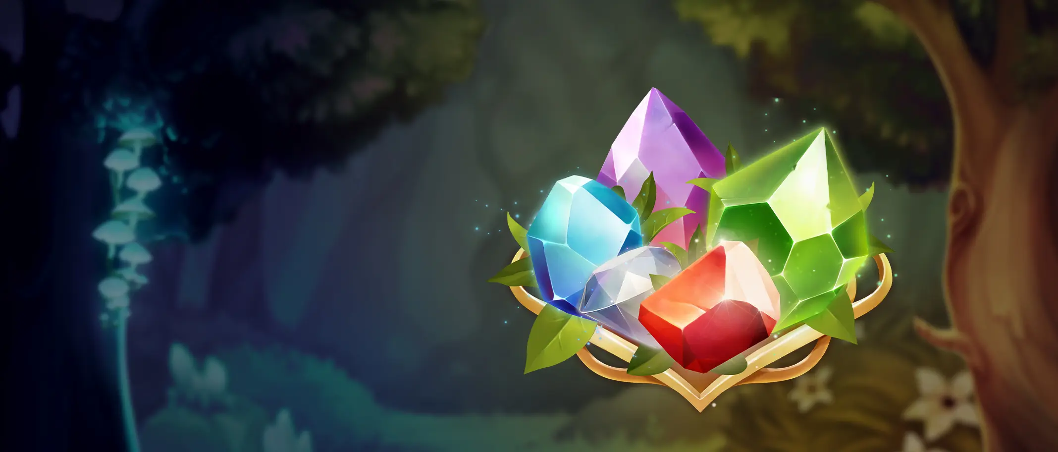 The Shimmering Woods - official slot artwork