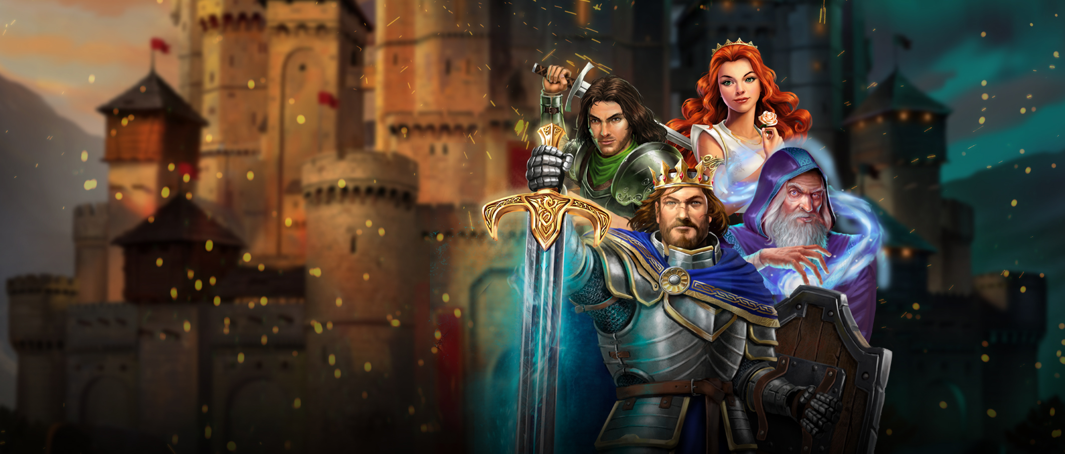 The Sword and The Grail - arte oficial del juego