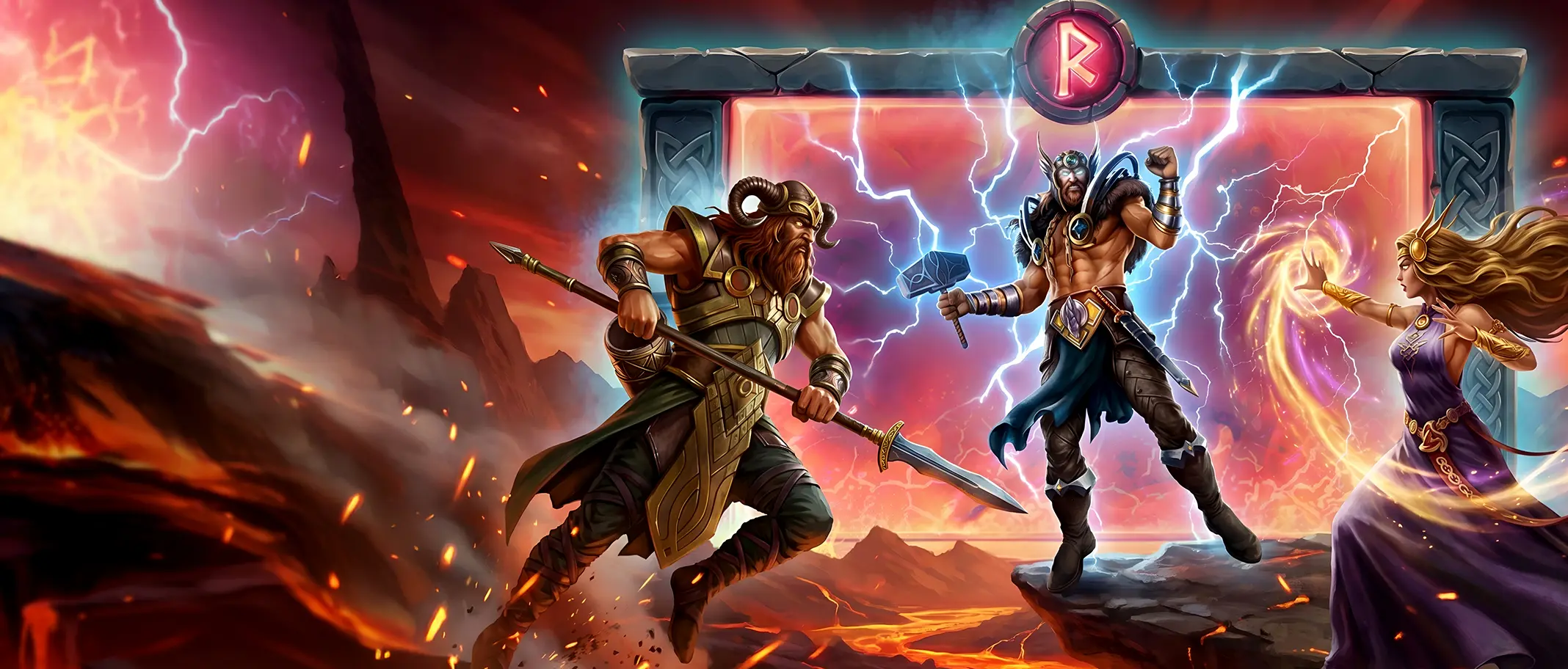 Viking Runecraft 1000 - official slot artwork
