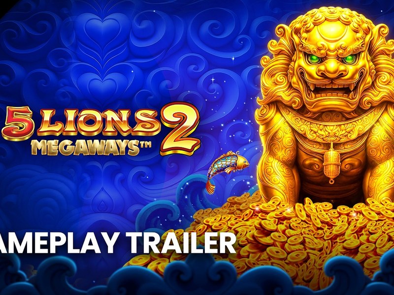 5 Lions Megaways 2 - official slot artwork