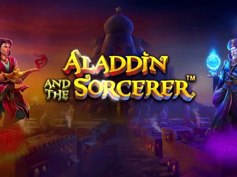 Aladdin and the Sorcerer - official slot artwork