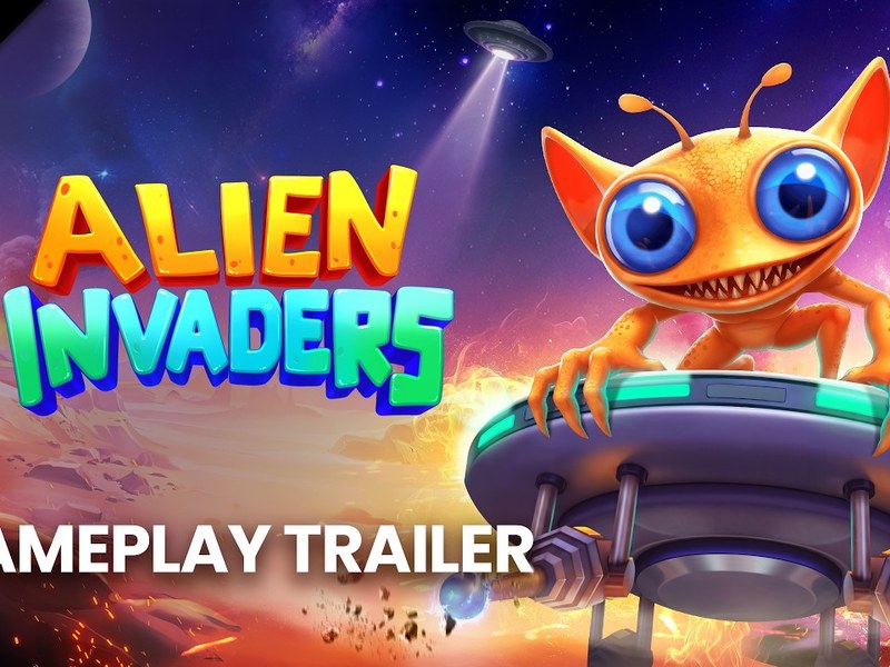 Alien Invaders - official slot artwork