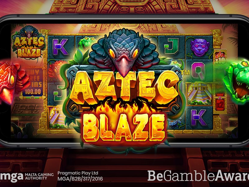 Aztec Blaze - official slot artwork