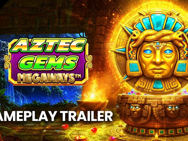 Aztec Gems Megaways - official slot artwork