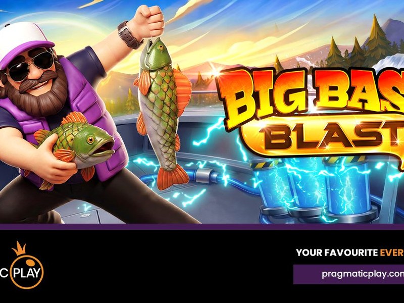 Big Bass Blast - official slot artwork