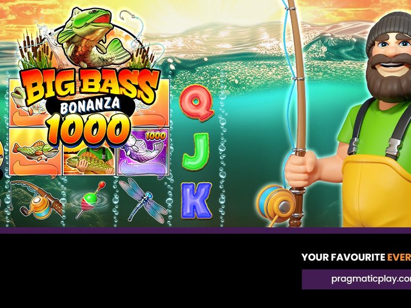 Big Bass Bonanza 1000 - official slot artwork