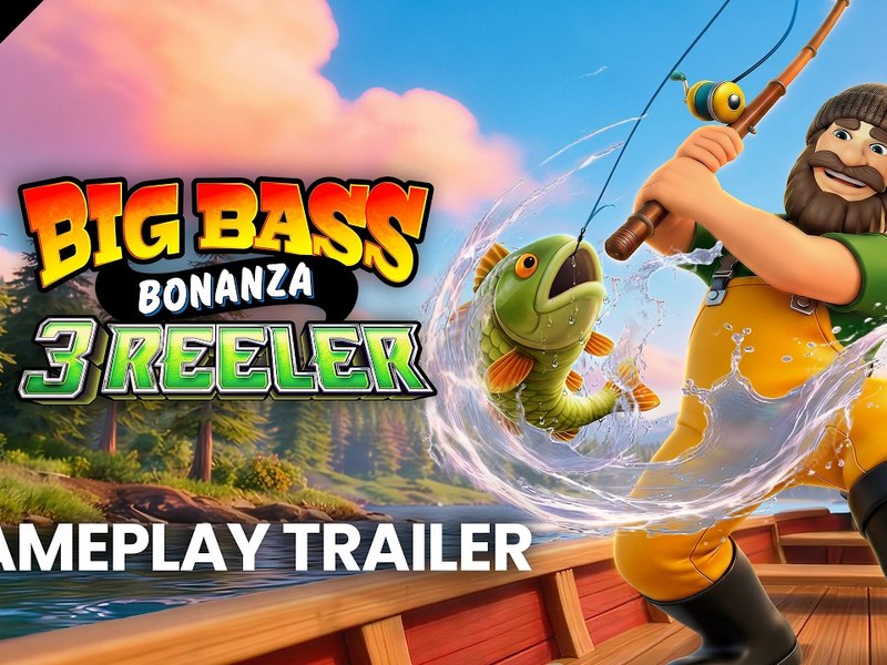Big Bass Bonanza 3 Reeler - official slot artwork