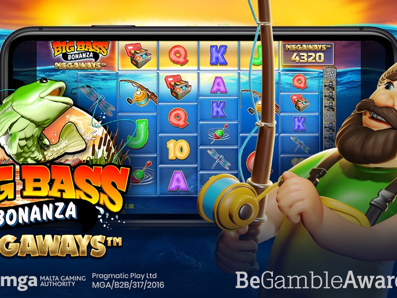 Big Bass Bonanza Megaways - official slot artwork