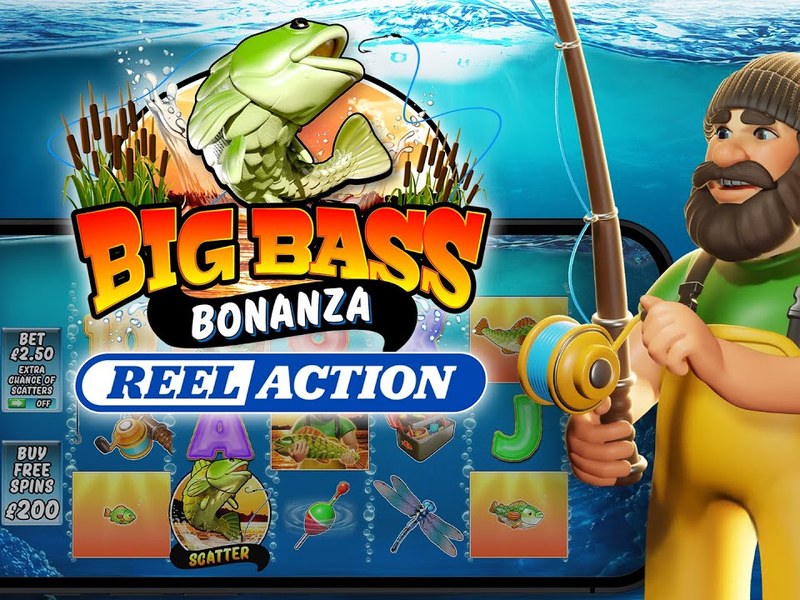 Big Bass Bonanza – Reel Action - official slot artwork